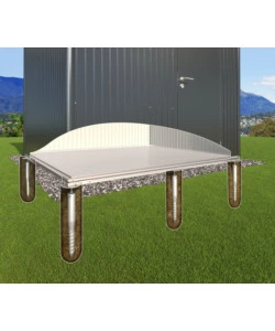 SMARTBASEPLUS PER CASETTA DA GIARDINO BIOHORT "EUROPA 3" - 43412